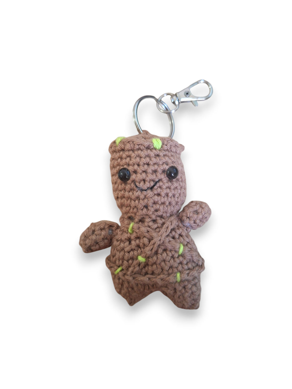 Porte-clé Groot en Crochet – Fait Main