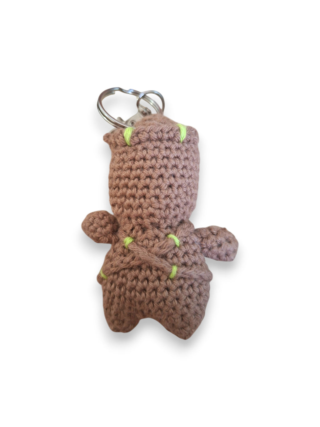 Porte-clé Groot en Crochet – Fait Main