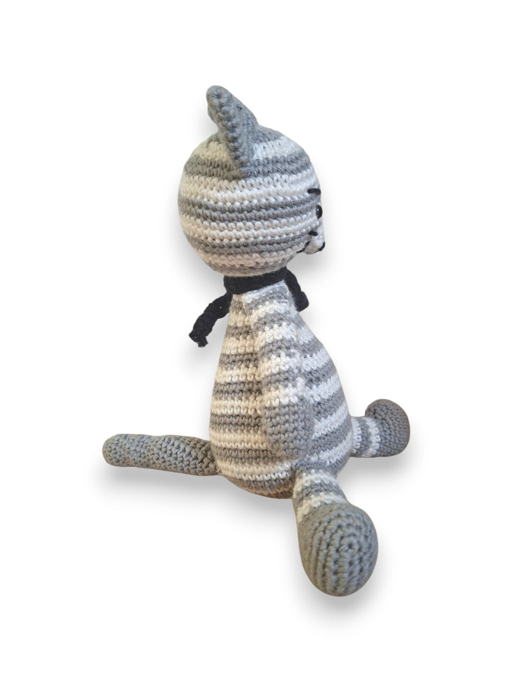 Chat Tigré Amigurumi en Crochet – Doudou Fait Main