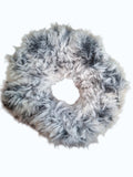 Chouchou en Crochet Noir et Blanc