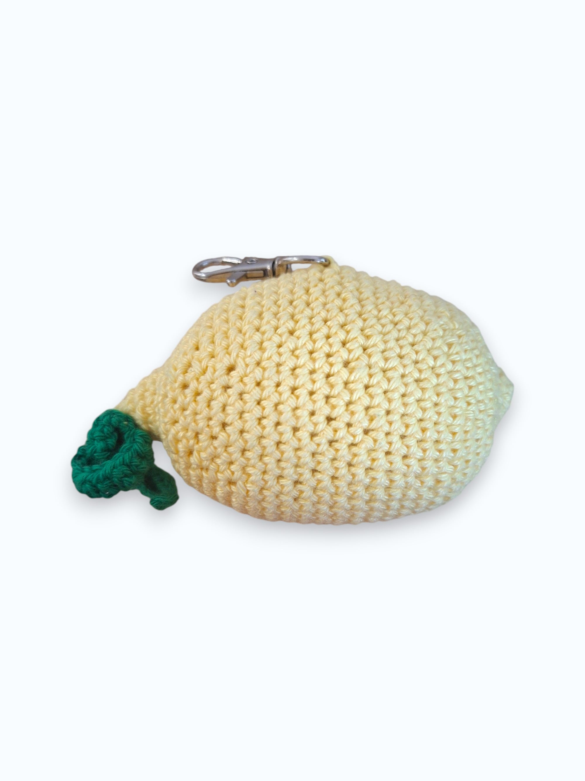 Porte-clé Citron en Crochet – Fait Main