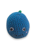 Dino Bleu Pailleté Amigurumi en Crochet – Fait Main