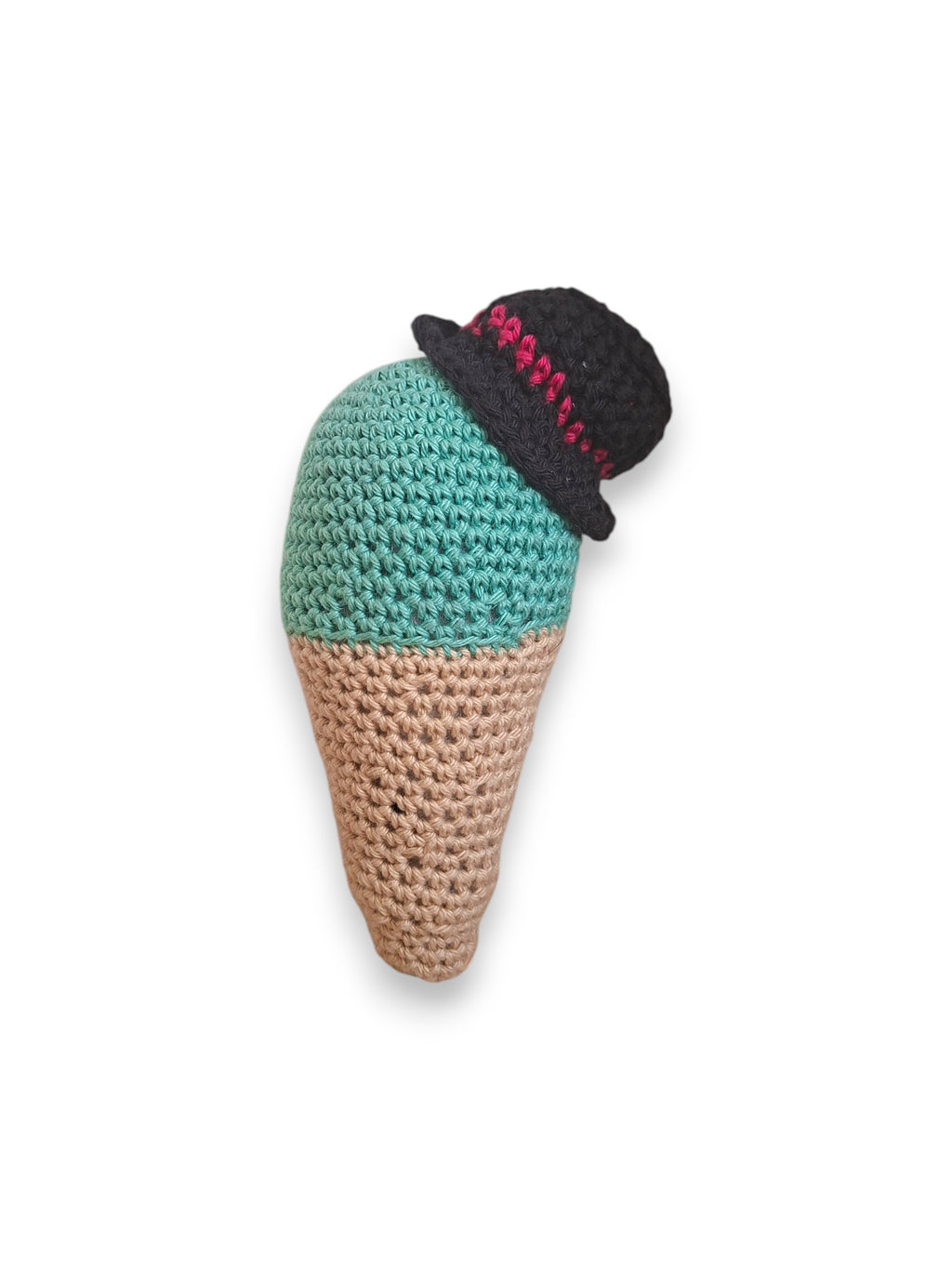 Glace Bonhomme de Neige en Crochet – Fait Main