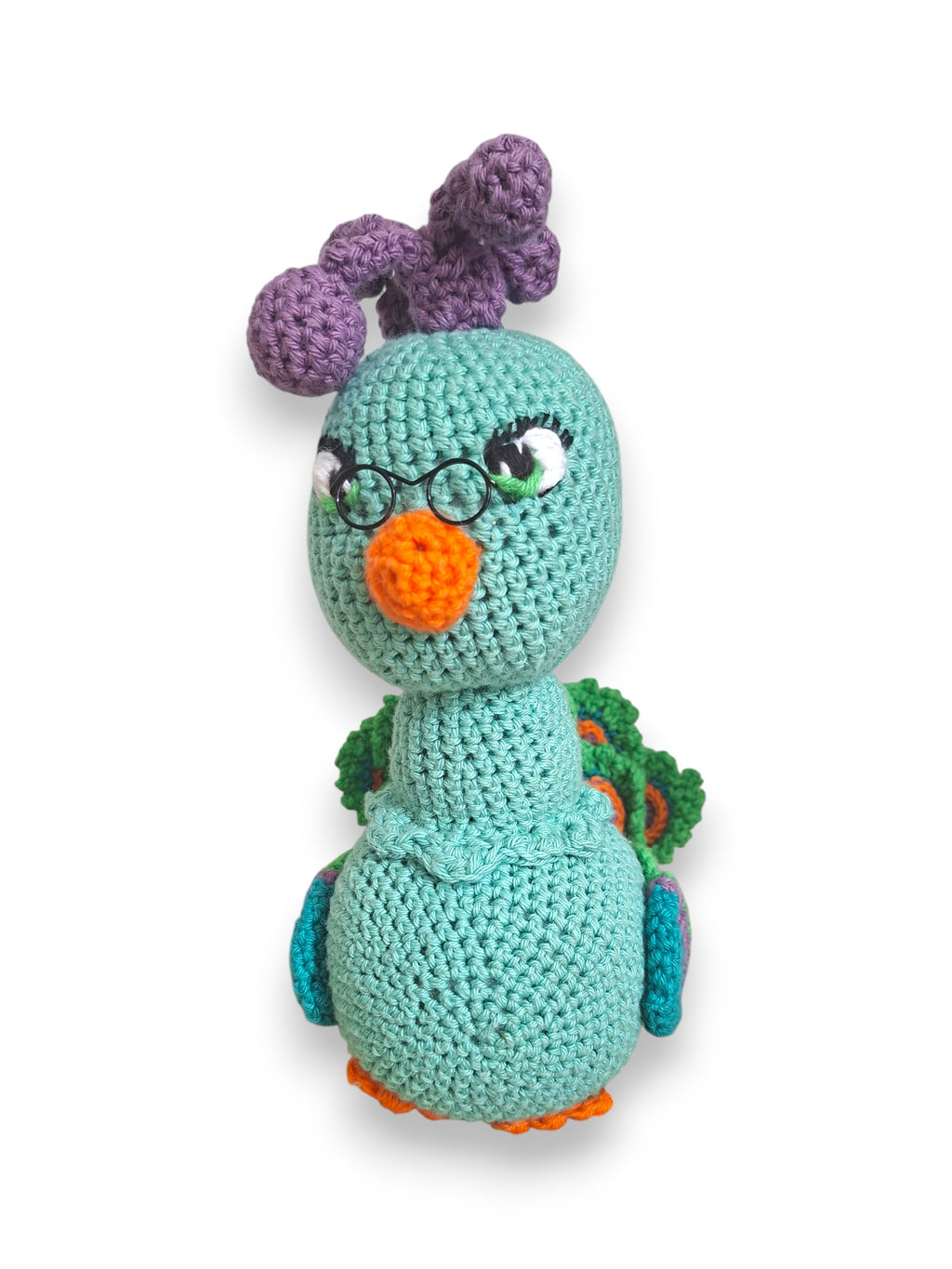 Paon Amigurumi en Crochet – Fait Main