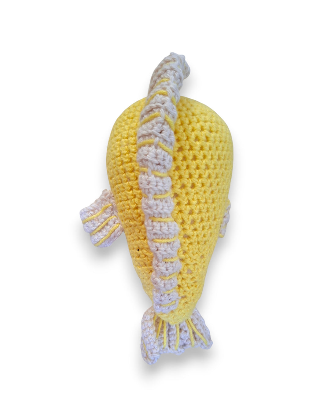 Poisson Jaune Amigurumi en Crochet – Fait Main