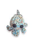 Poulpychou Multicolore – Porte-clé Poulpe en Crochet Fait Main
