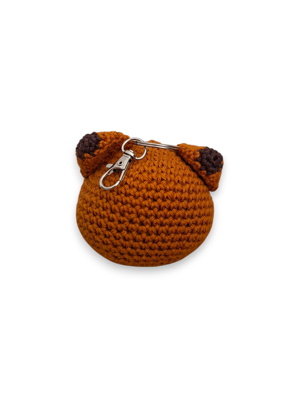 Porte-clé Tête de Renard en Crochet – Fait Main