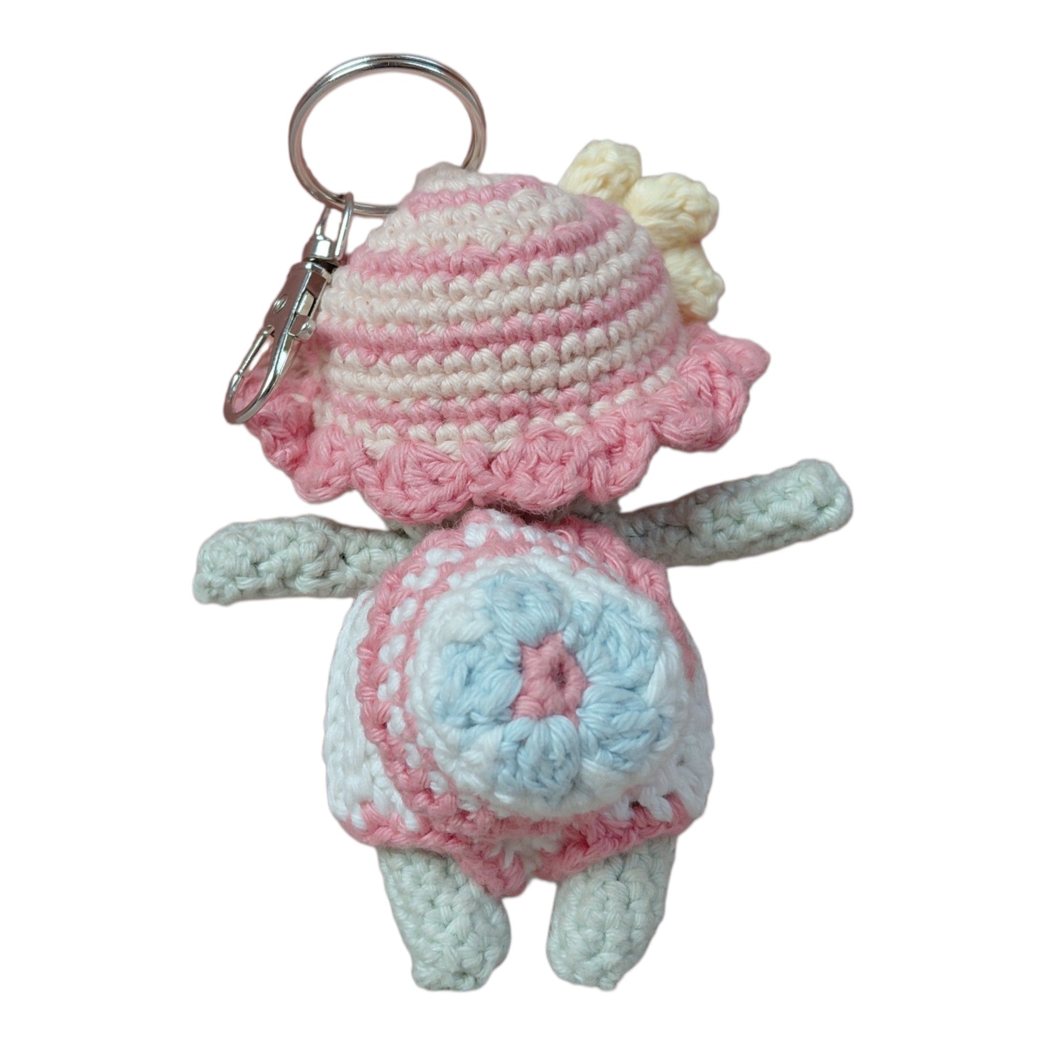 Éléonore la Tortue – Porte-clé Amigurumi en Crochet