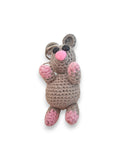 Porte-clé Souris en Crochet – Fait Main