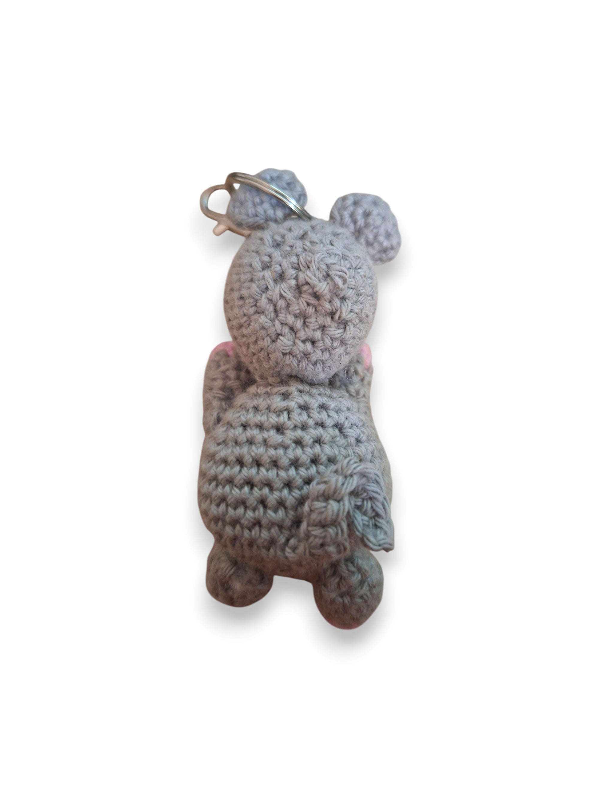 Porte-clé Souris en Crochet – Fait Main