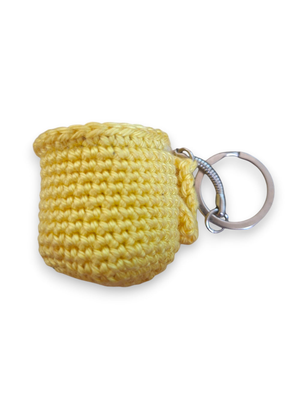 Porte-clé Mini Tasse à Café en Crochet – Fait Main