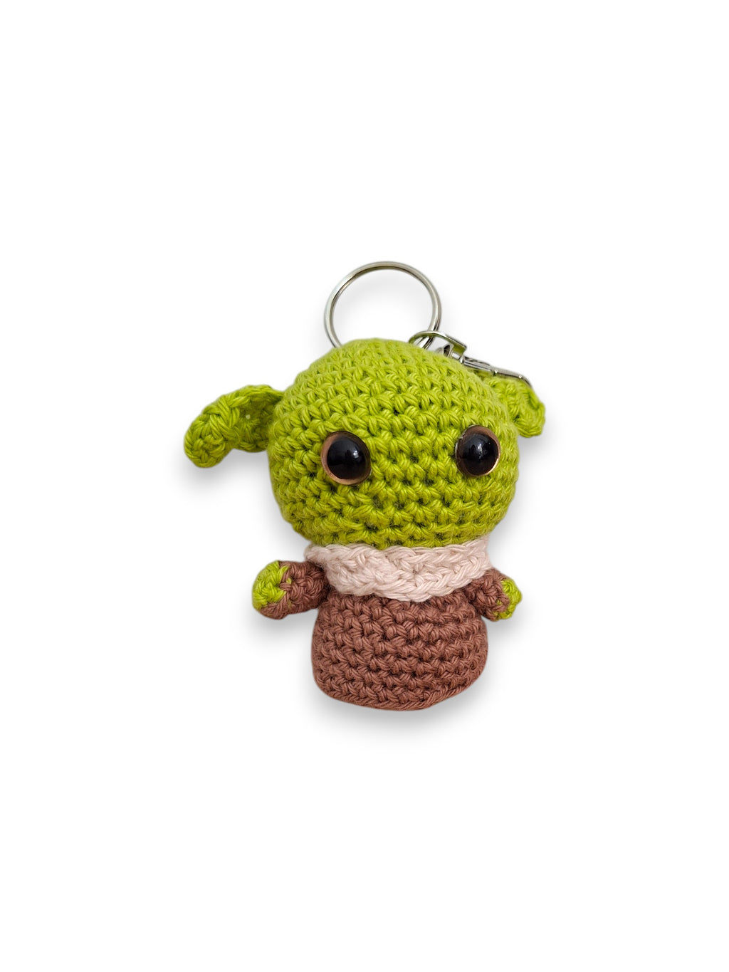Porte-clé Baby Yoda en Crochet – Fait Main