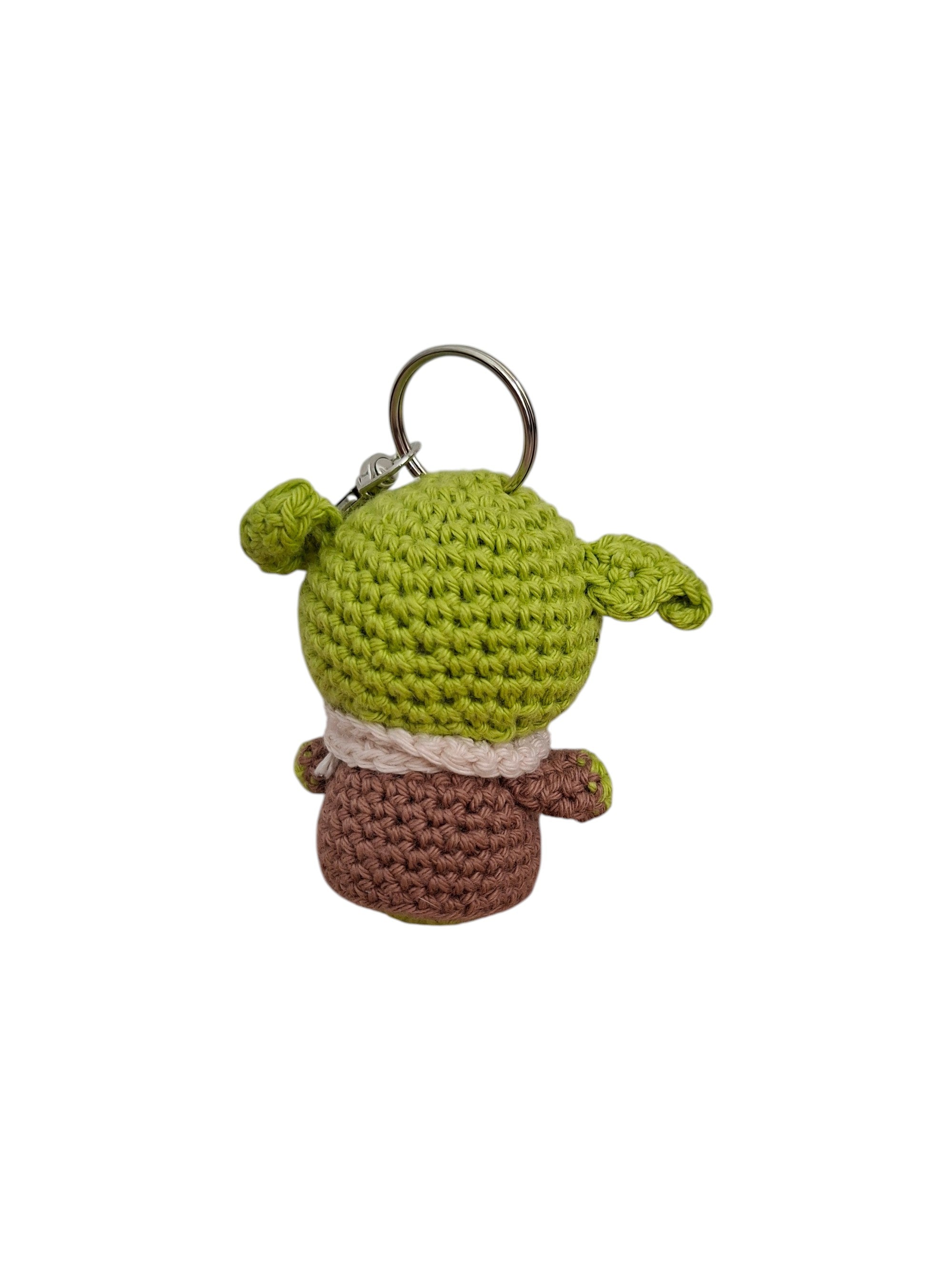 Porte-clé Baby Yoda en Crochet – Fait Main